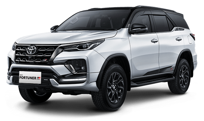 1 fortuner gr 2022 platinum white pearl - attitude black